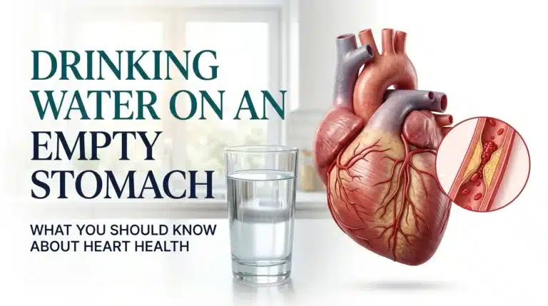 Drinking Water on an Empty Stomach: What You Should Know About Heart Health
