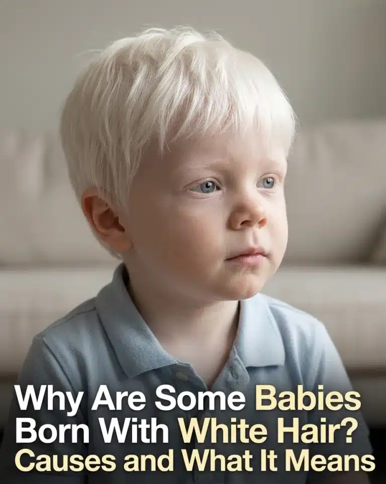 Remember the Baby Born with Snow-White Hair? Here’s His Story and What He Looks Like Today